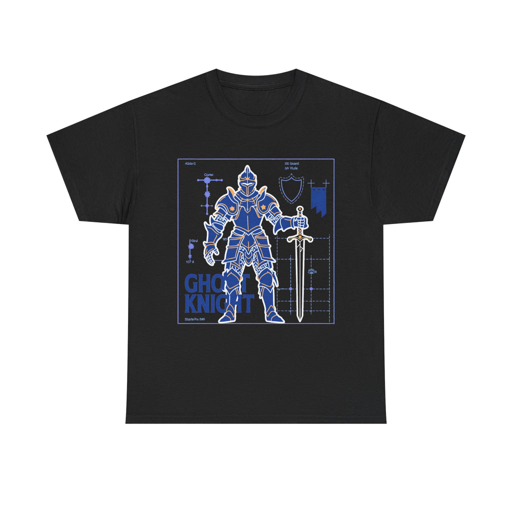 Ghost Knight - Enchanted Blueprint Halloween Tee