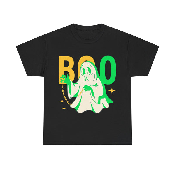 Boo - Retro Ghost Halloween Tee