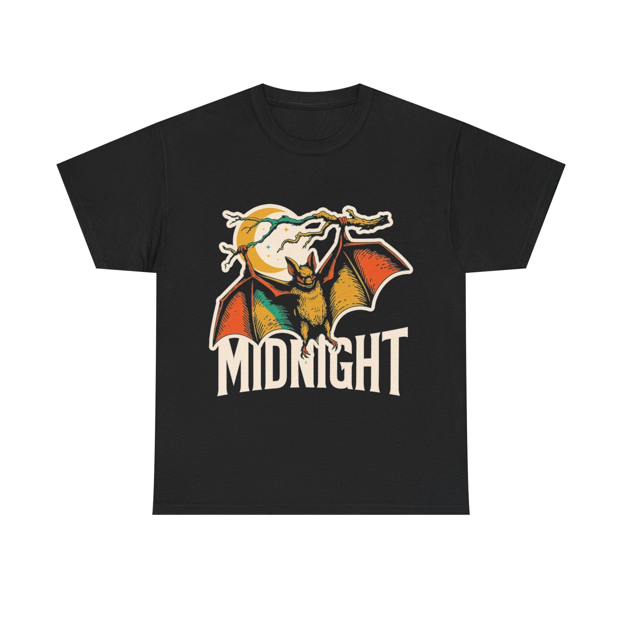 Midnight - Vintage Bat Halloween Tee