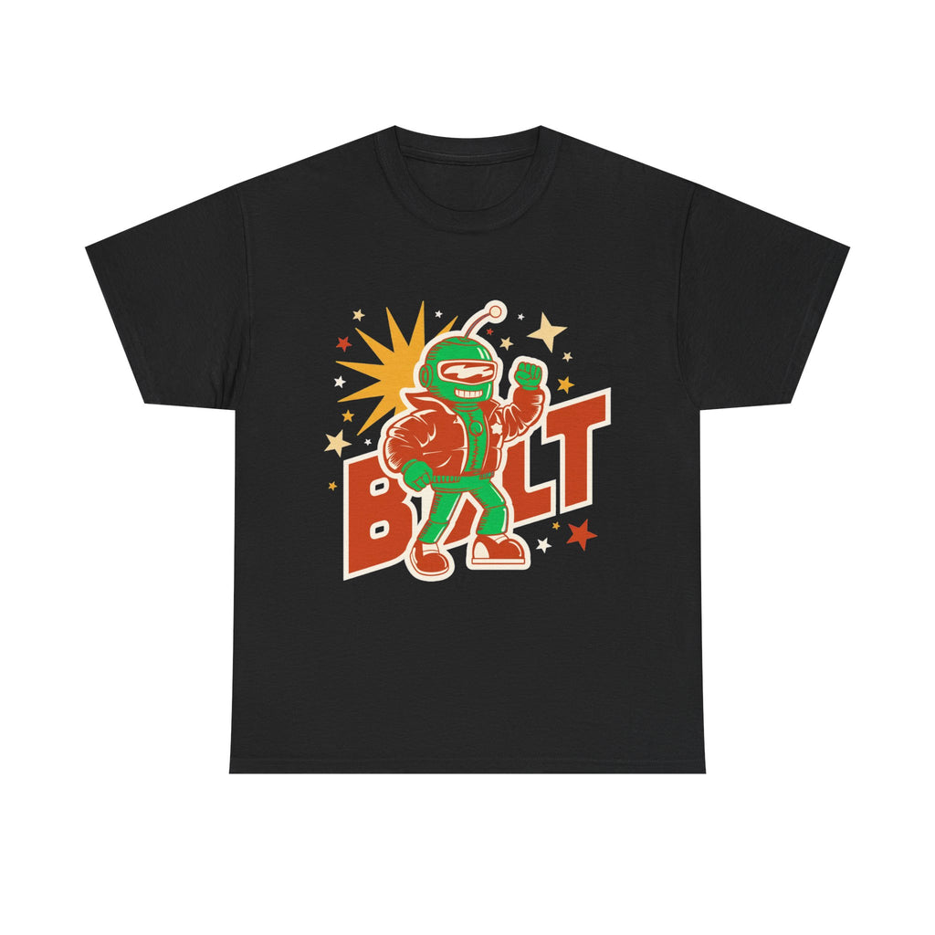 Bolt - Retro Vintage Robot Mascot Tee