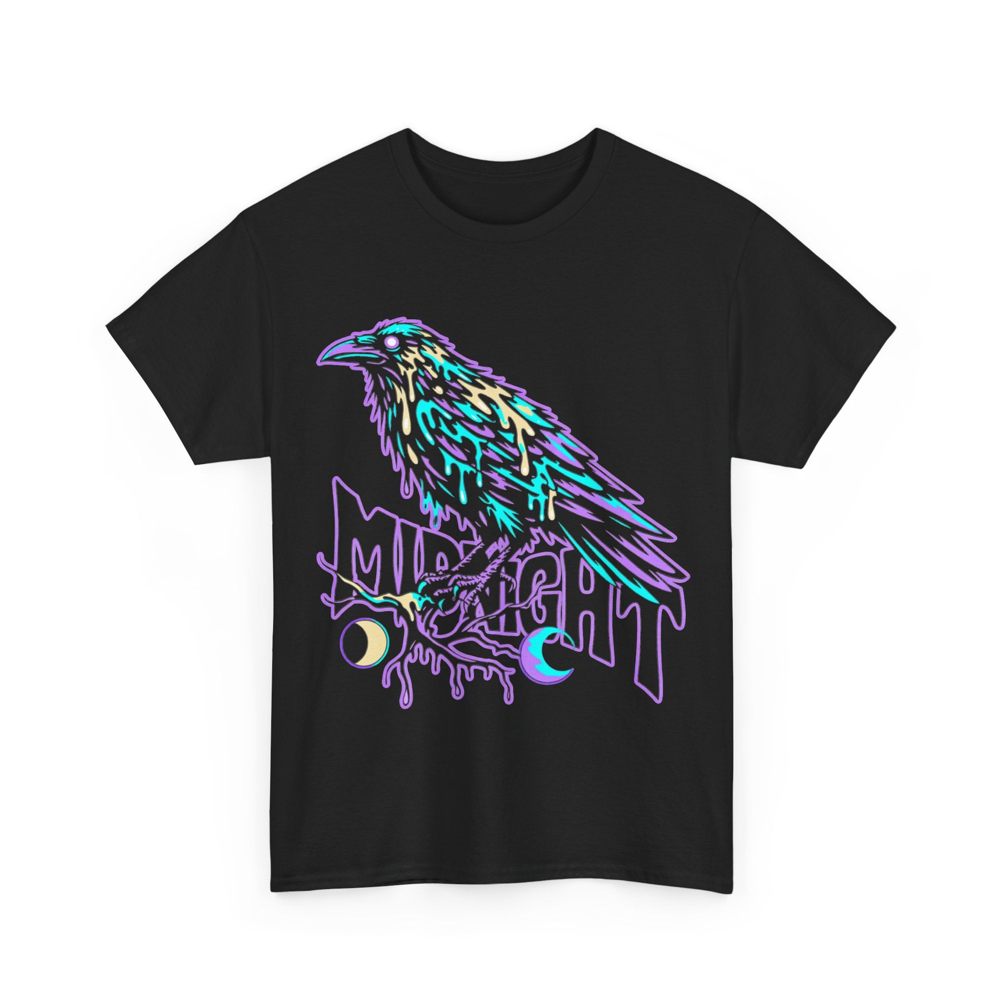 Midnight - Psychedelic Raven Tee