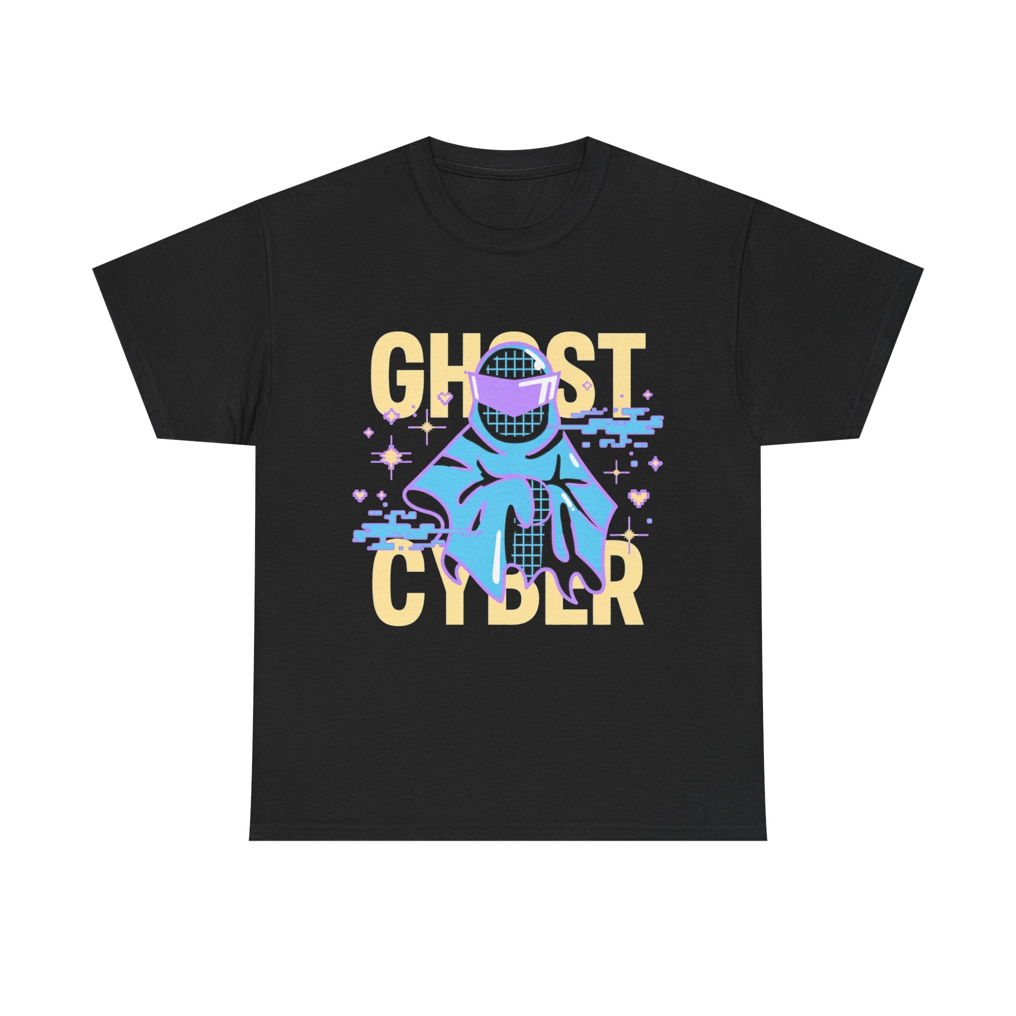 Ghost Cyber - Digital Y2K Halloween Tee