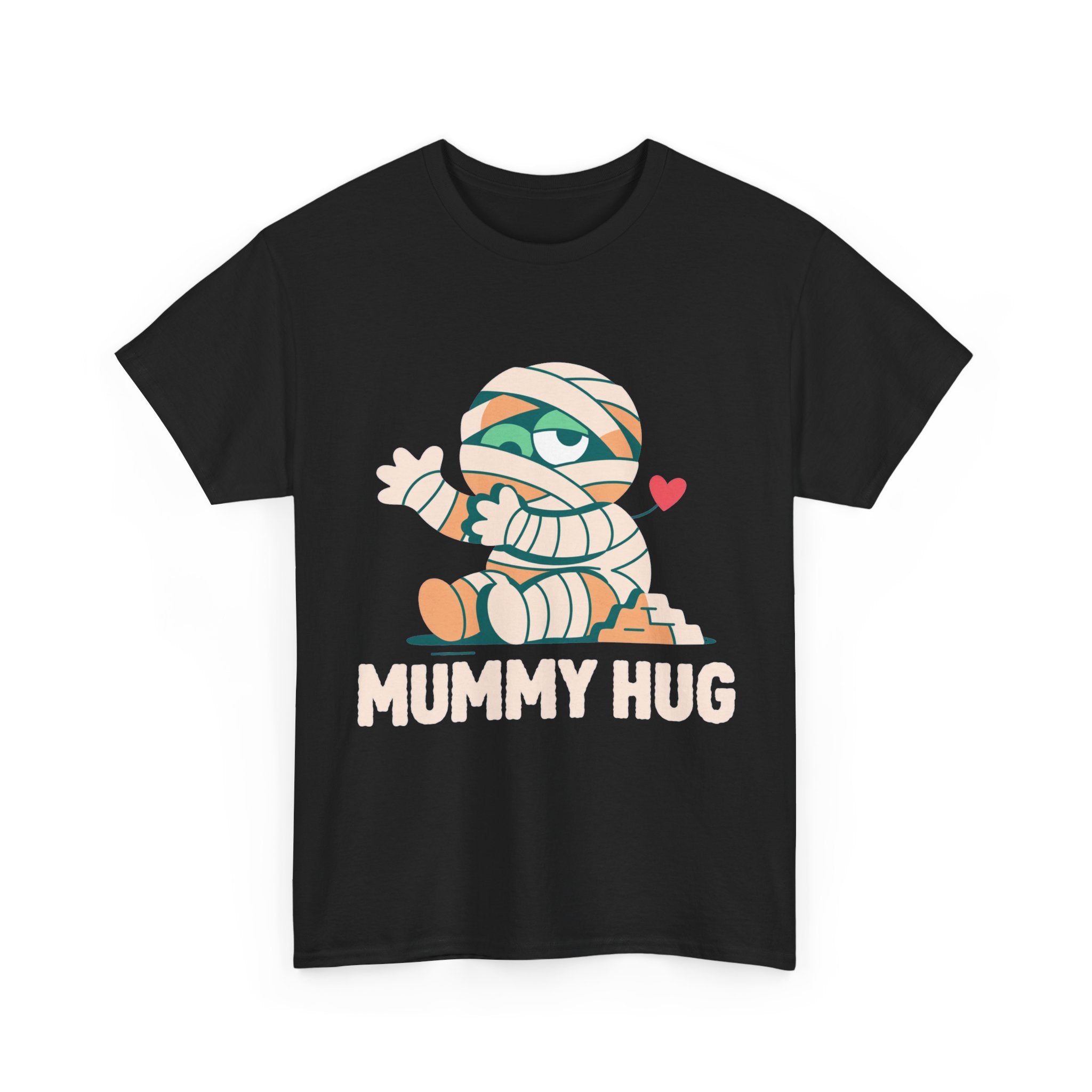 Mummy Hug - Cozy Doodle Halloween Tee