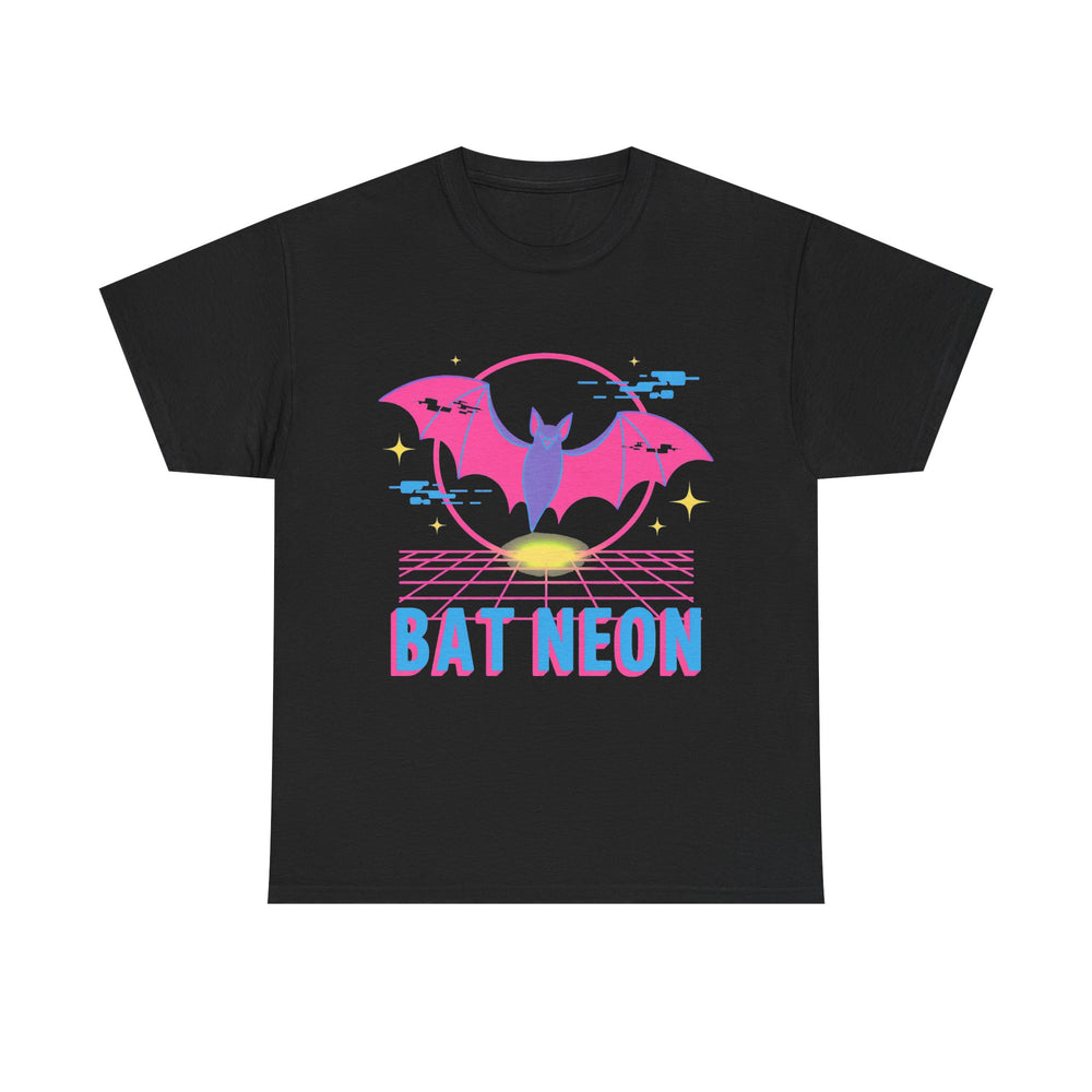 Bat Neon - Synthwave Halloween Tee - product photo 1 of 4 - SunCrew Supply Co.