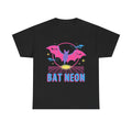 Bat Neon - Synthwave Halloween Tee