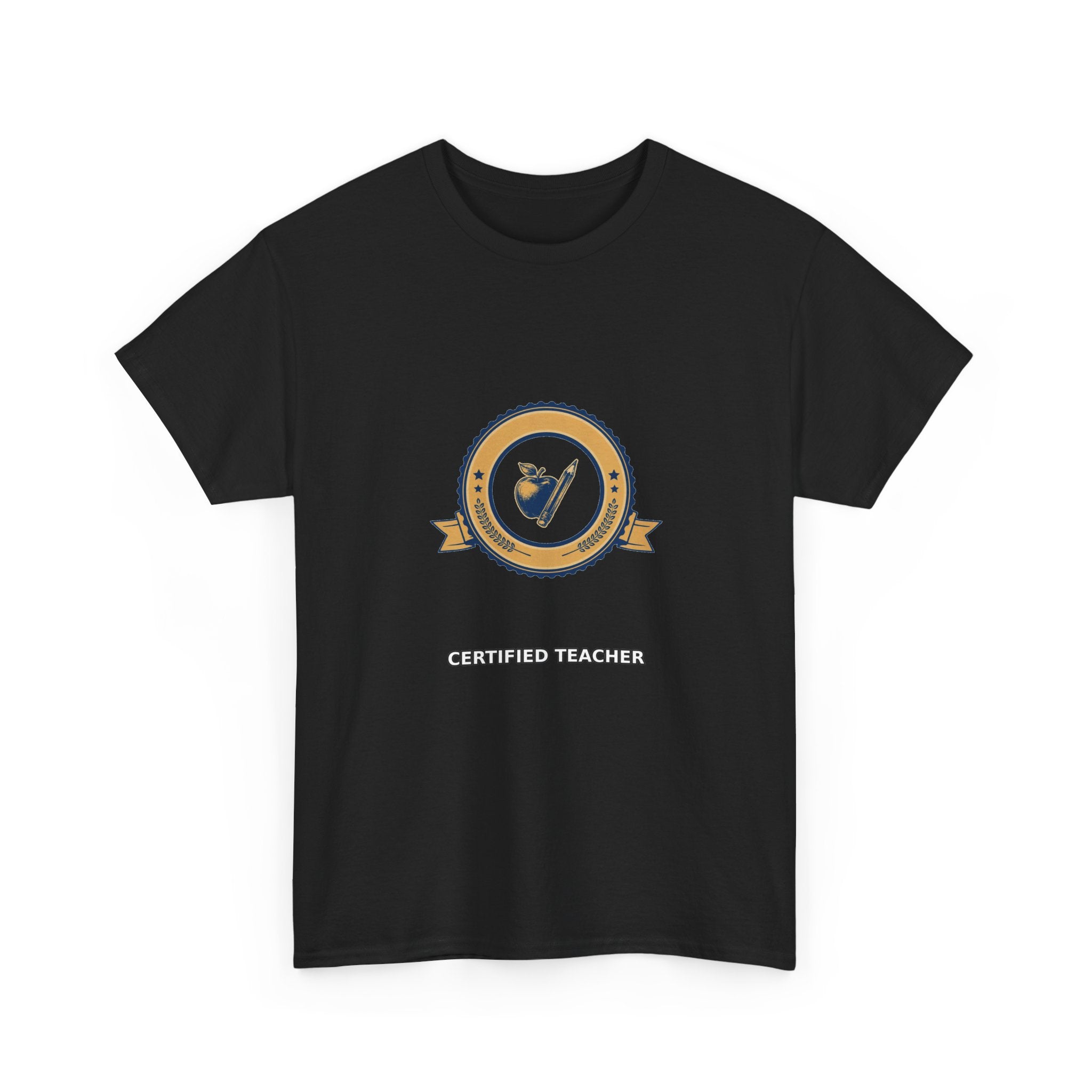 Certified Teacher - Retro Badge Tee
