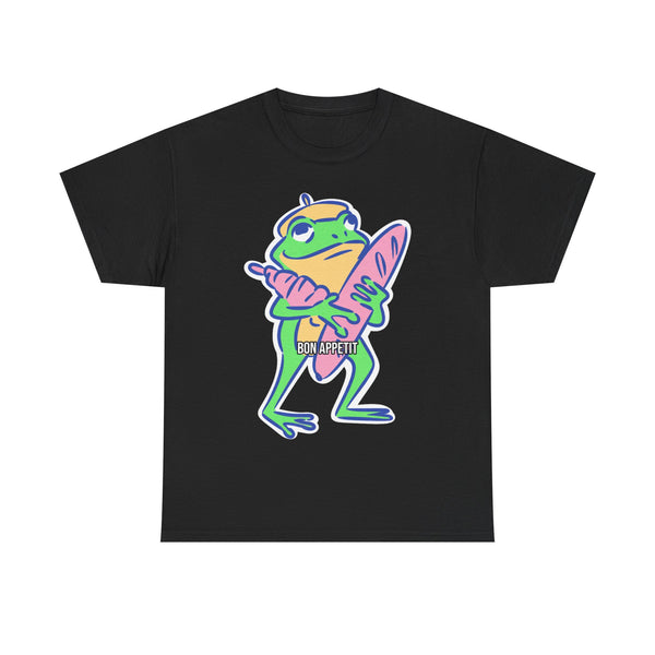 Bon Appetit Frog - French Charm Tee