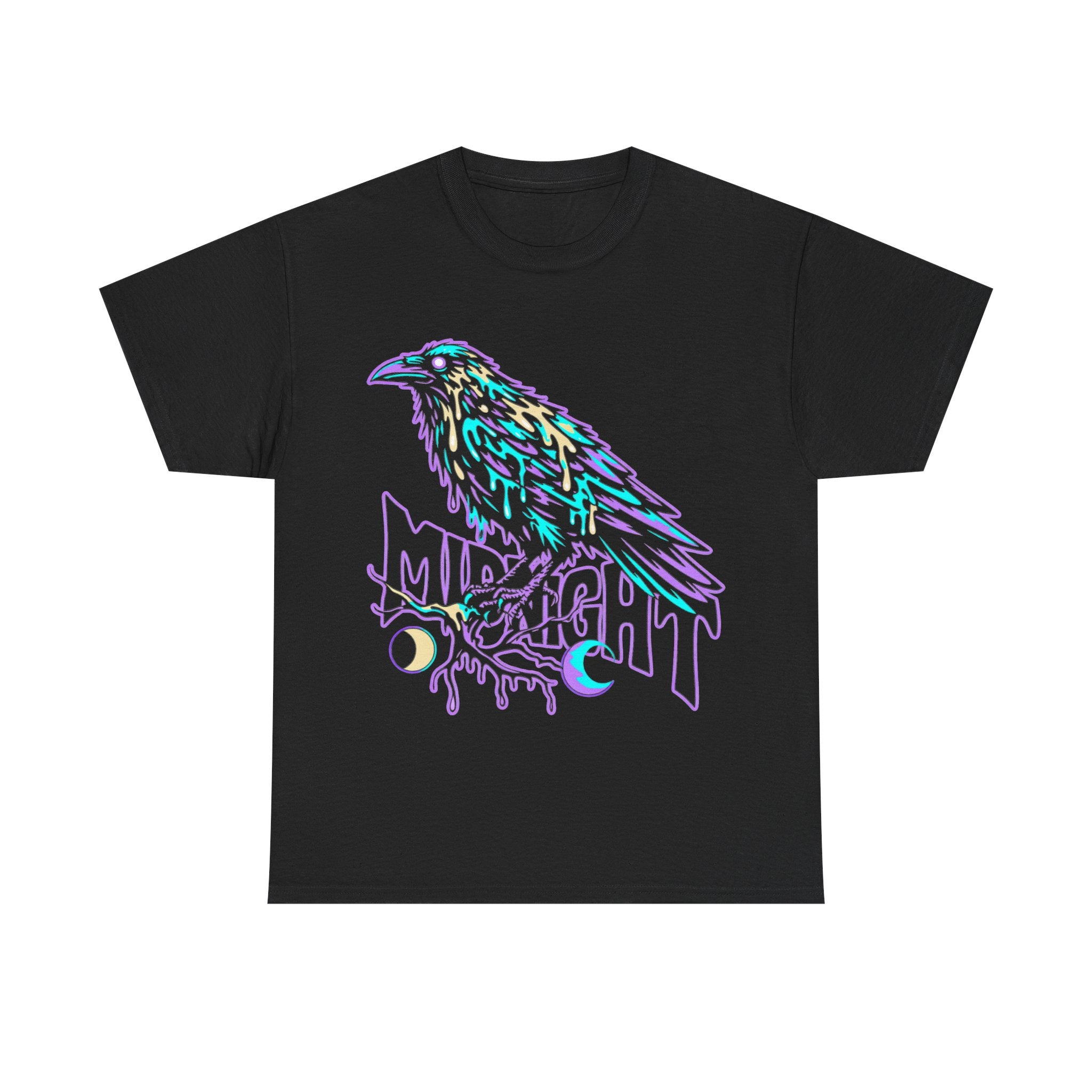 Midnight - Psychedelic Raven Tee