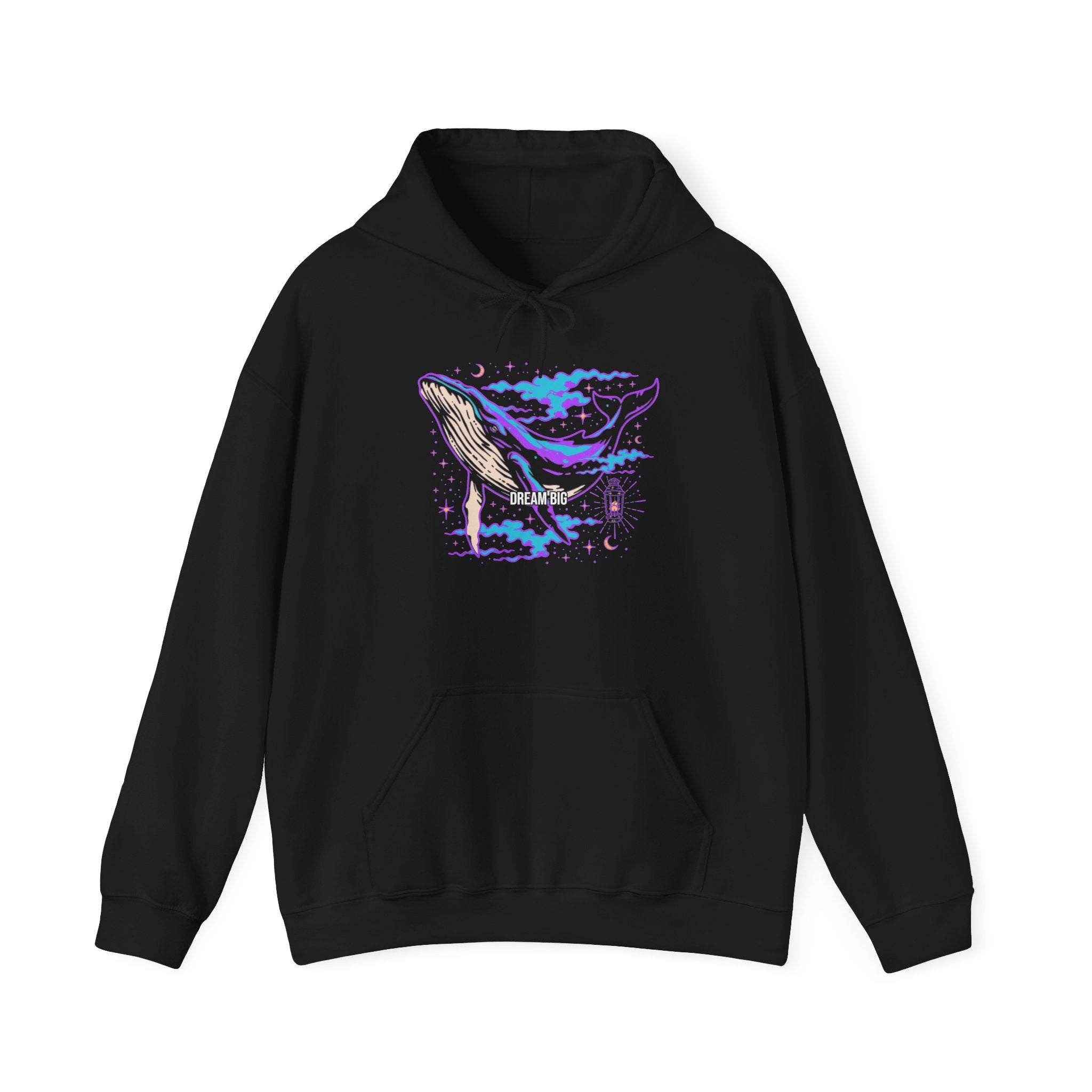 Dream Big Whale - Cosmic Surreal Hoodie