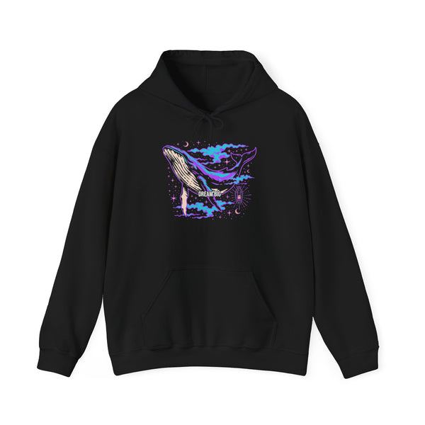 Dream Big Whale - Cosmic Surreal Hoodie