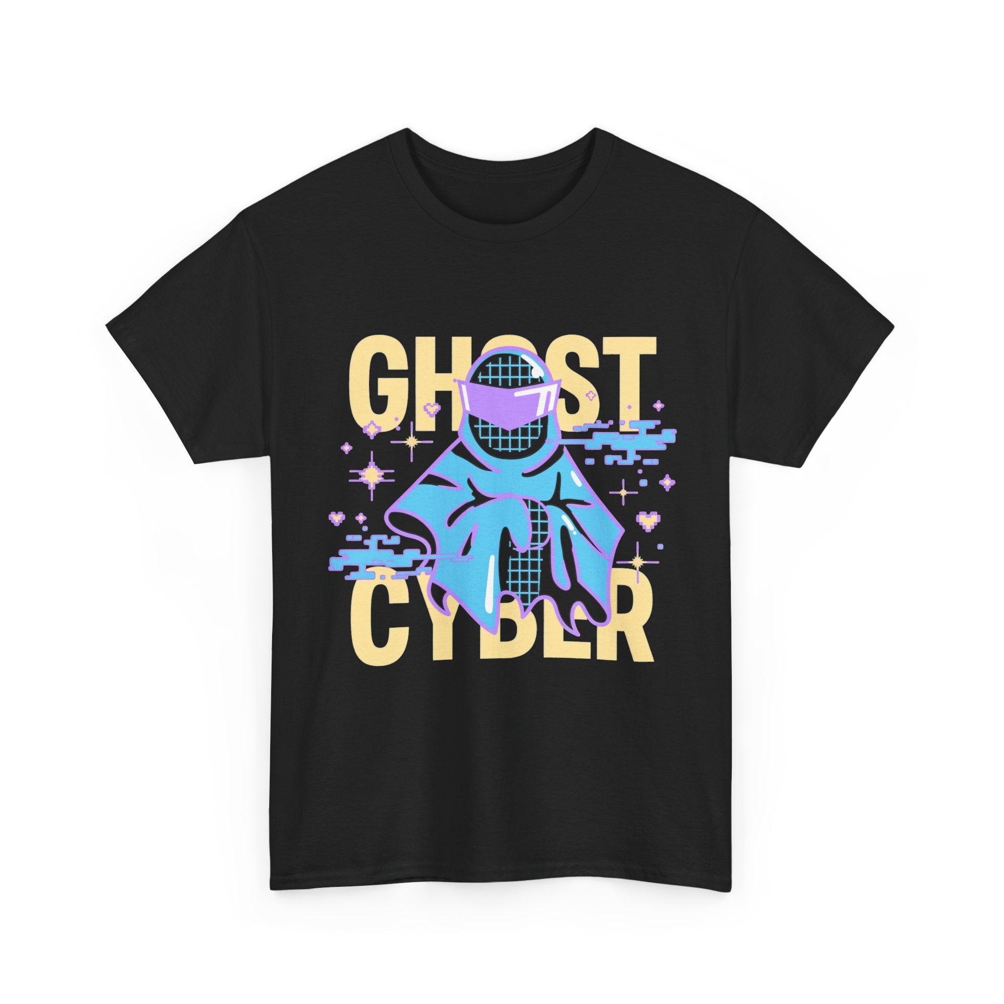 Ghost Cyber - Digital Y2K Halloween Tee