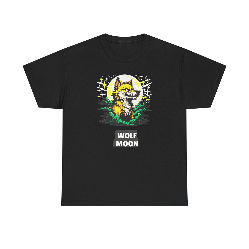 Wolf Moon - Howling Wolf Full Moon Halloween Tee