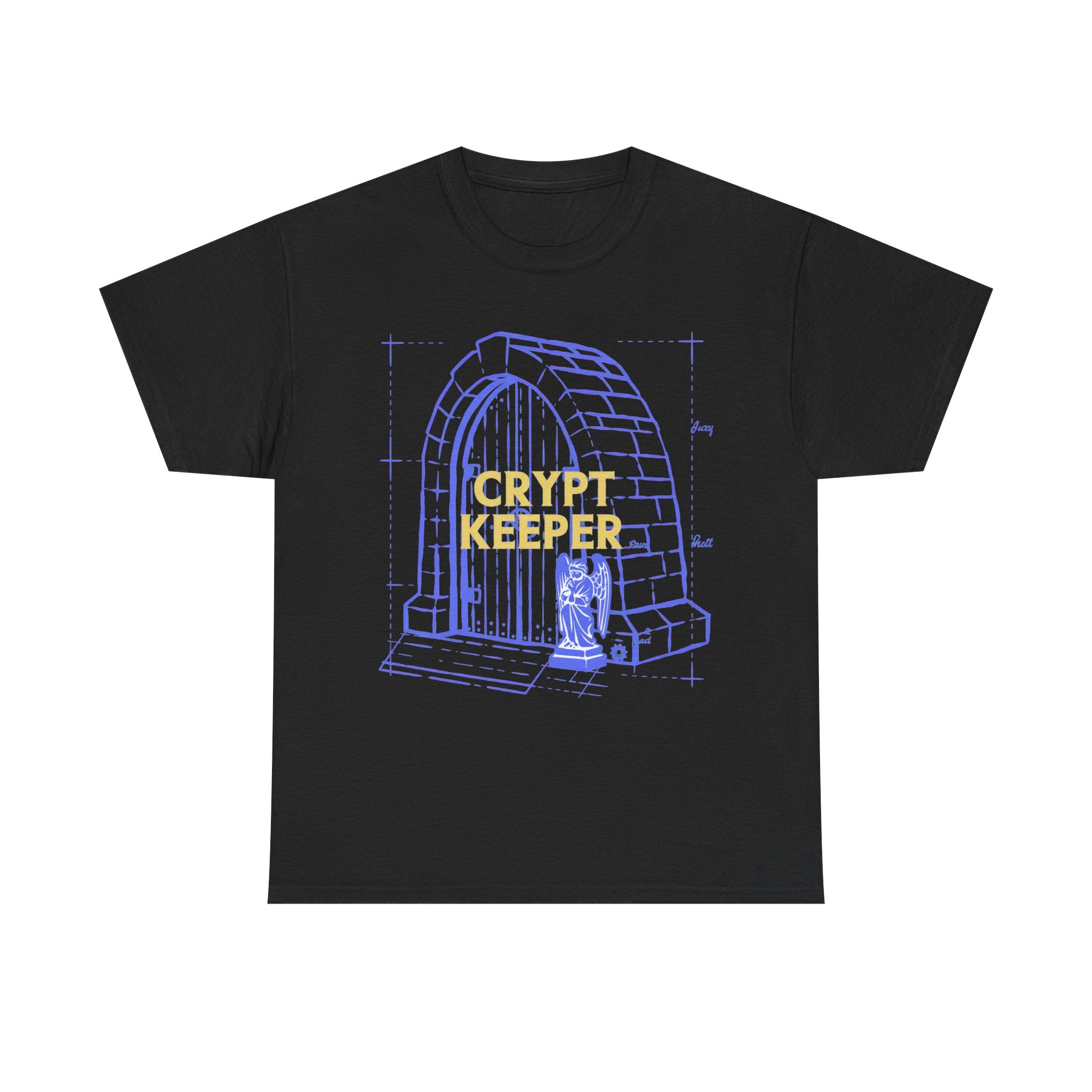 Crypt Keeper - Gothic Blueprint Halloween Tee