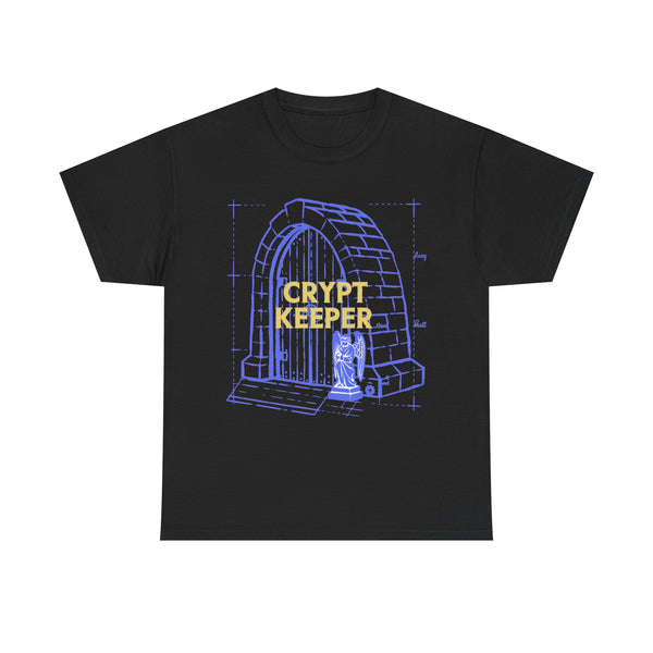Crypt Keeper - Gothic Blueprint Halloween Tee