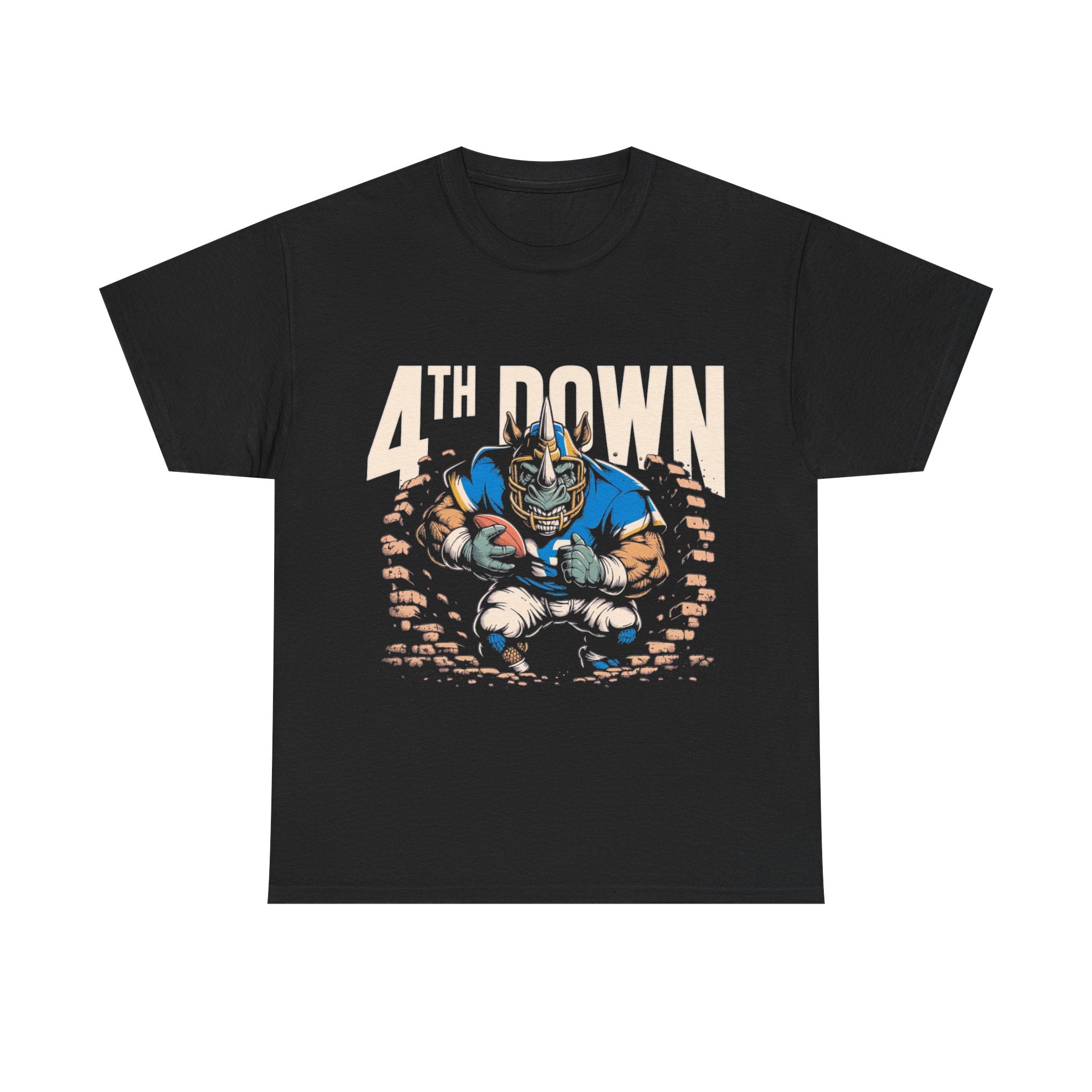4th Down Rhino - Vintage Linebacker Tee