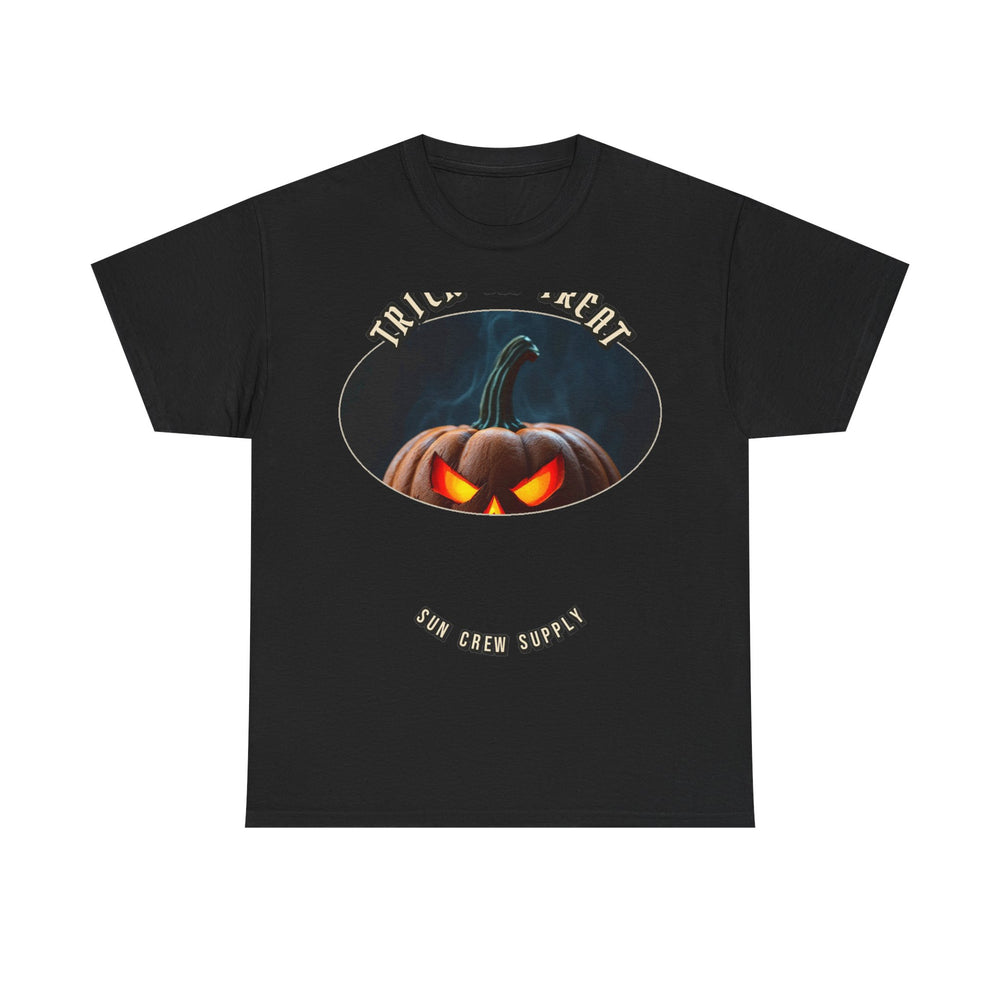 Trick or Treat - Realistic Jack-O-Lantern Tee - product photo 1 of 4 - SunCrew Supply Co.