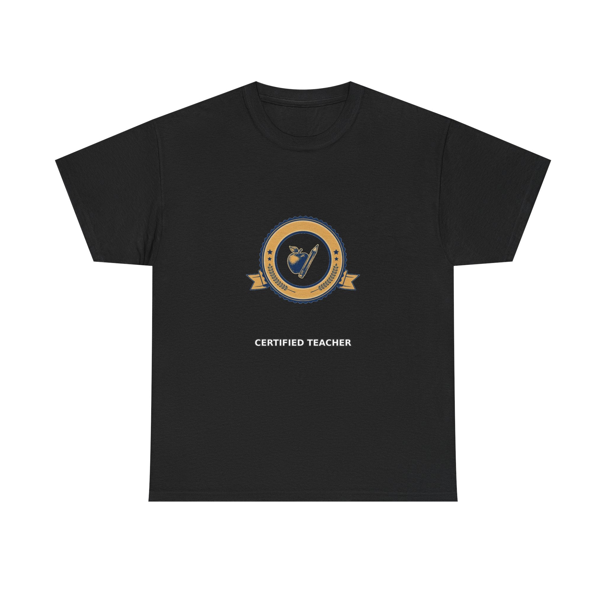Certified Teacher - Retro Badge Tee