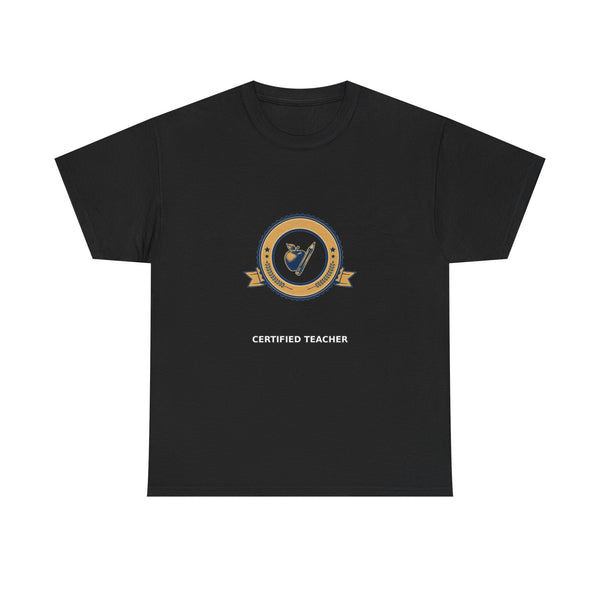 Certified Teacher - Retro Badge Tee