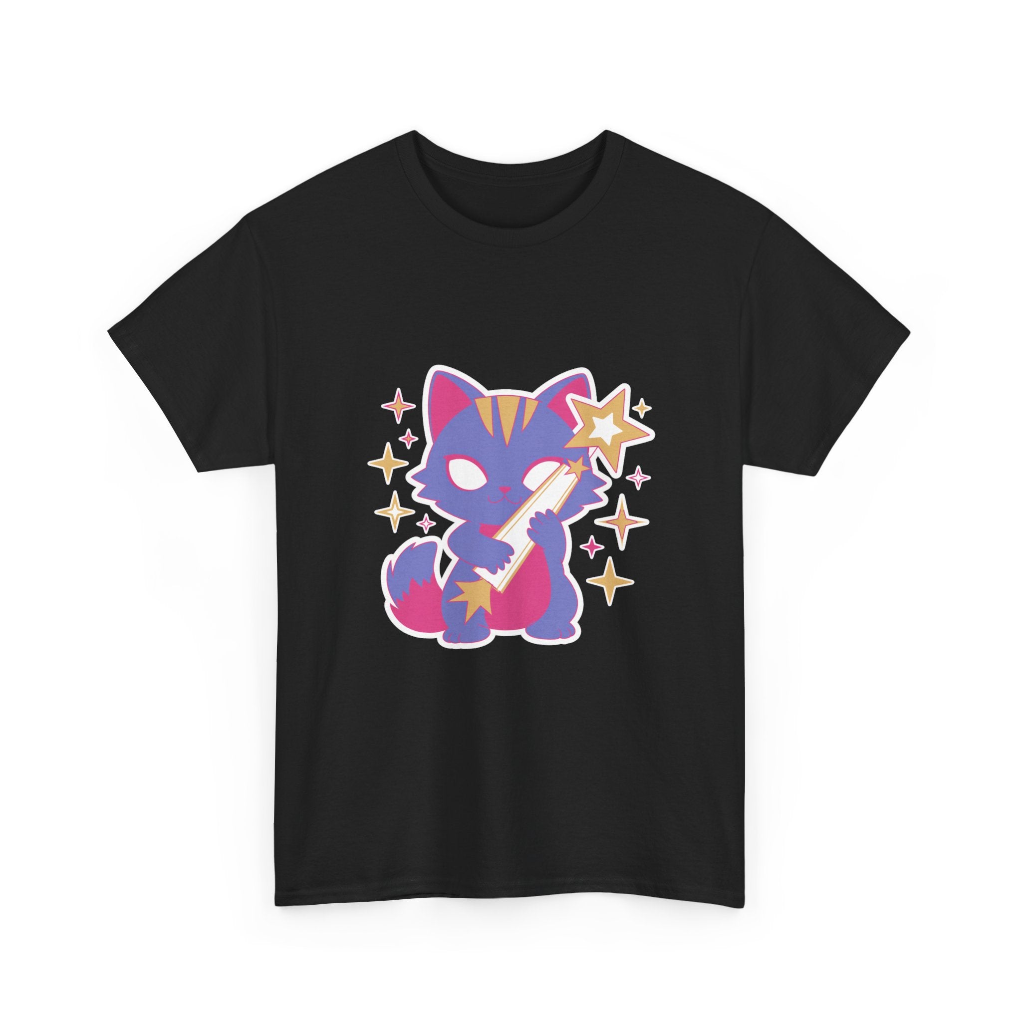 Star Catcher Cat - Kpop Kawaii Tee