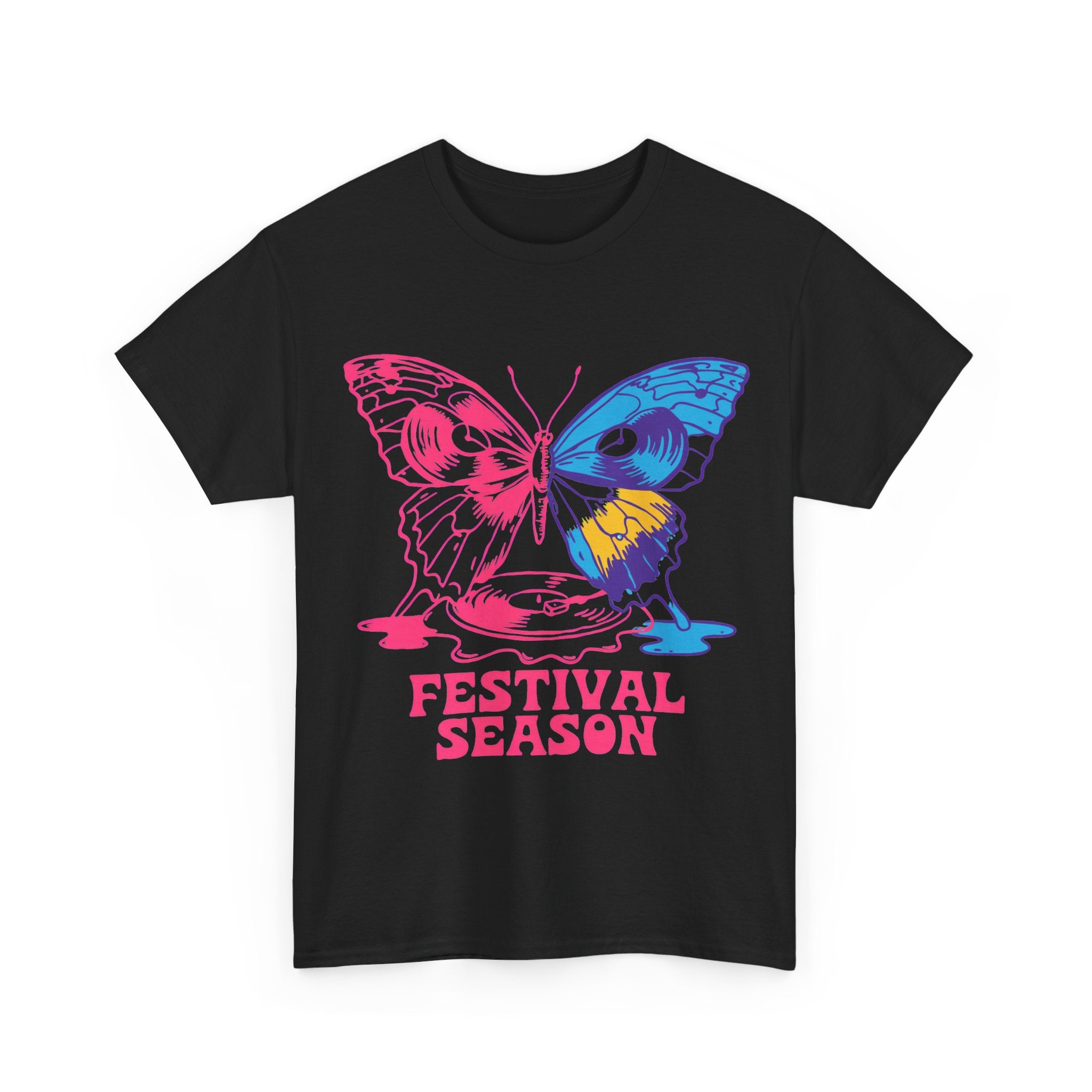 Festival Season - Vinyl Butterfly Tee