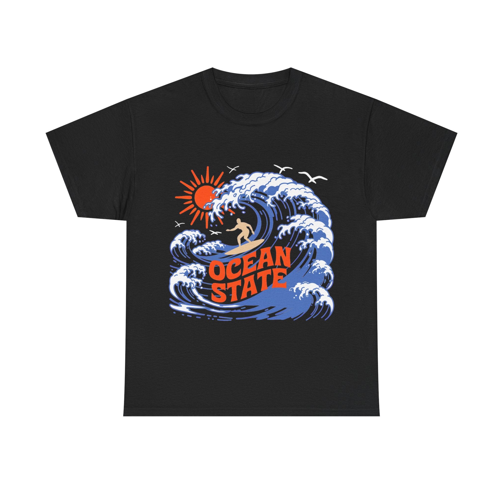 Ocean State - Retro Surf Tee