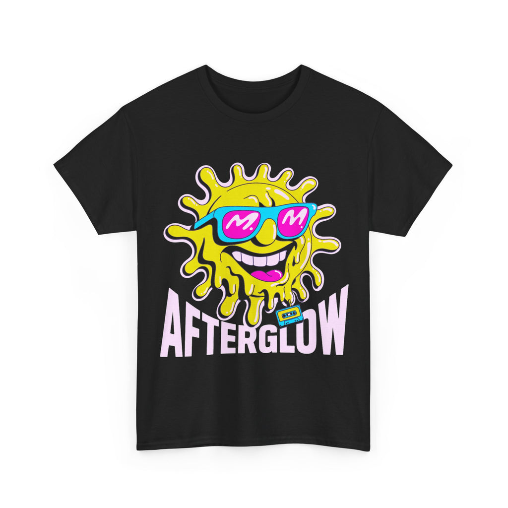 Afterglow - Retro Melting Sun Festival Tee
